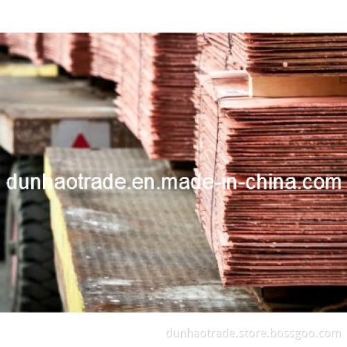 High Quality Copper Cathode 99.99% Purity in Stock on Sale